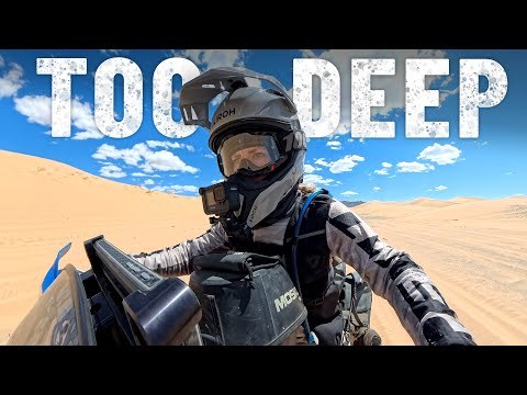 My 40 year old motorcycle cannot handle the Gobi Desert dunes 🇲🇳 |S8, EP143
