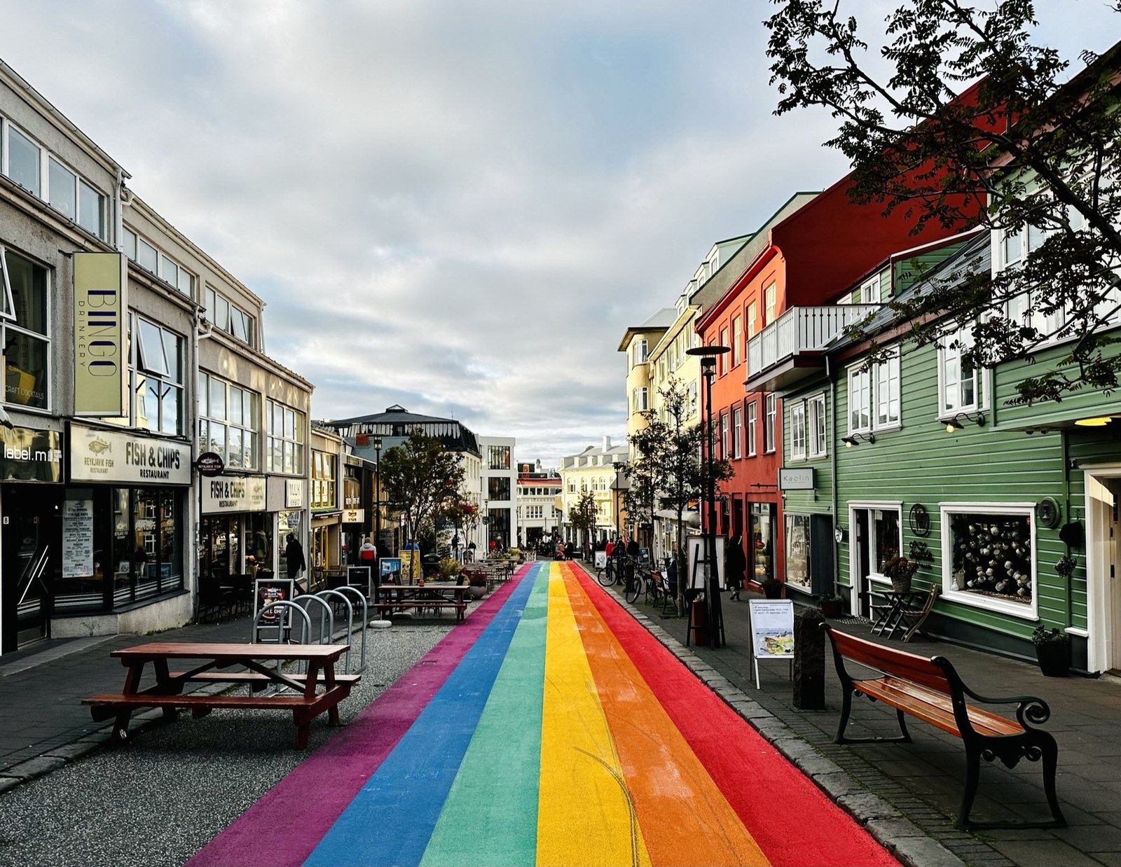 Rainbow Street Reykjavik