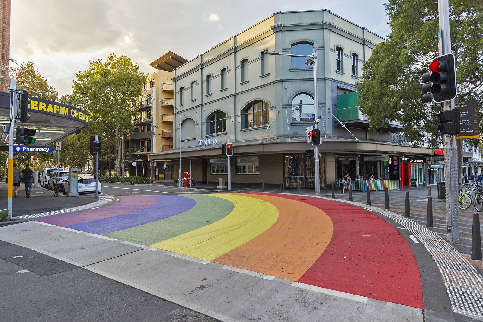 Rainbow Crosswalk Sydney